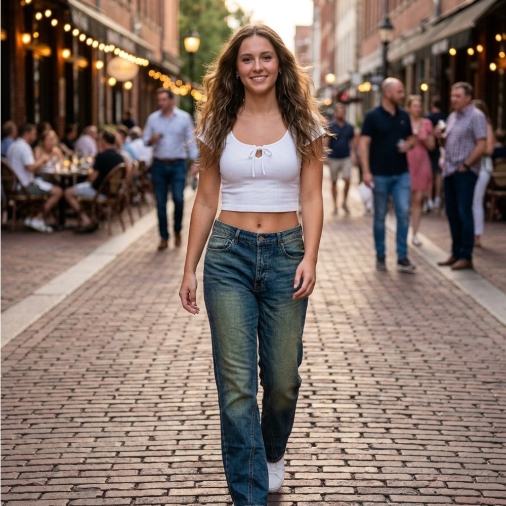 Free People SERAIN MID high RISE SLIM
BOOT CUT NWT 29 Button Fly - Picture 2 of 13